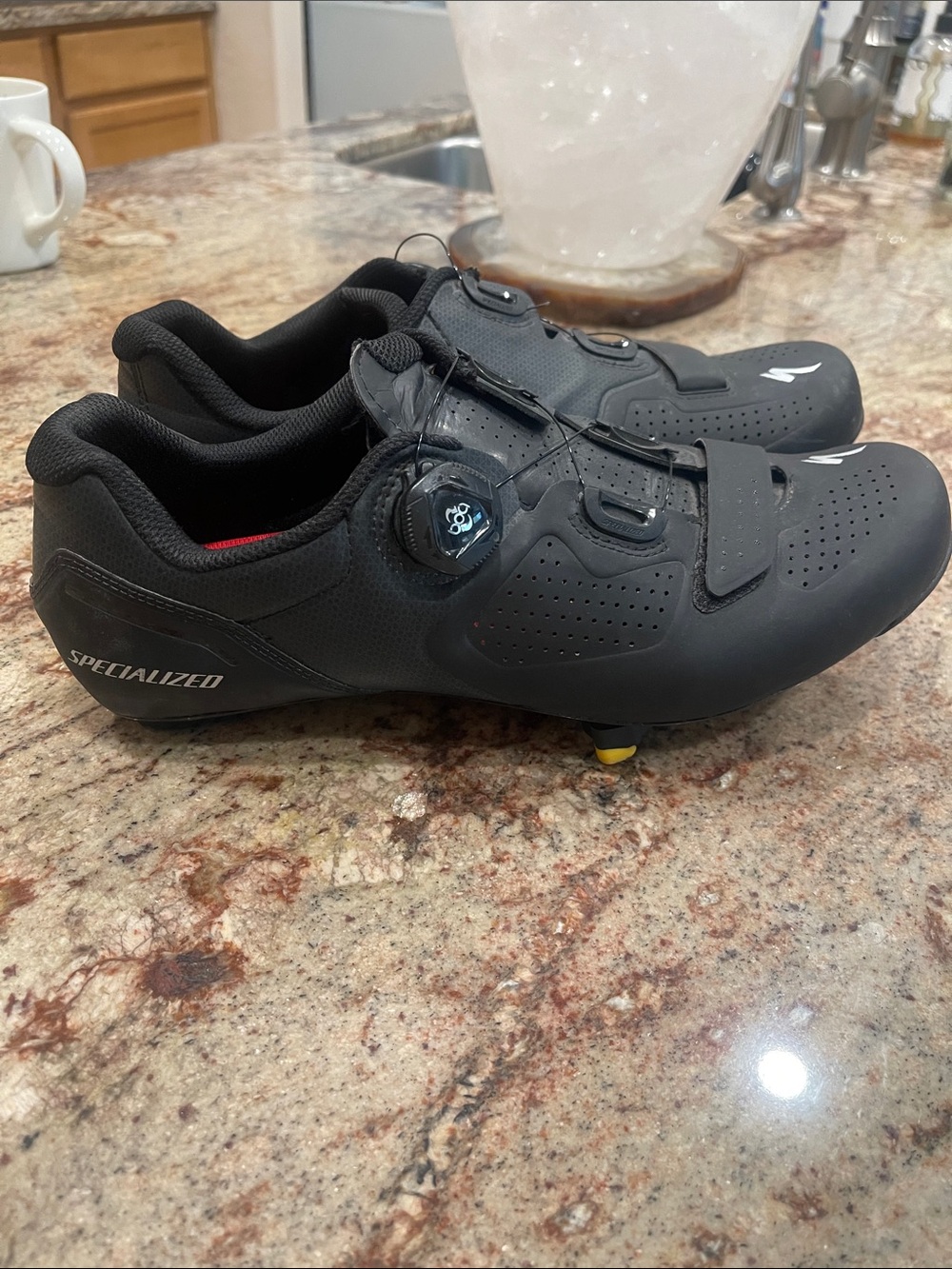 Specialized - Black Road Cycling Shoes with BOA Dial Mens: 10.5